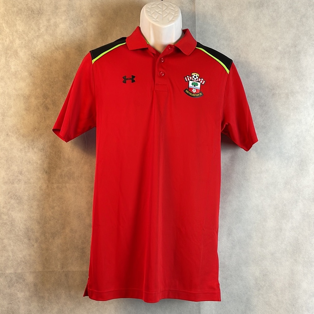 UnderArmour Southampton FC Fitted Polo Shirt Size Small Worn once